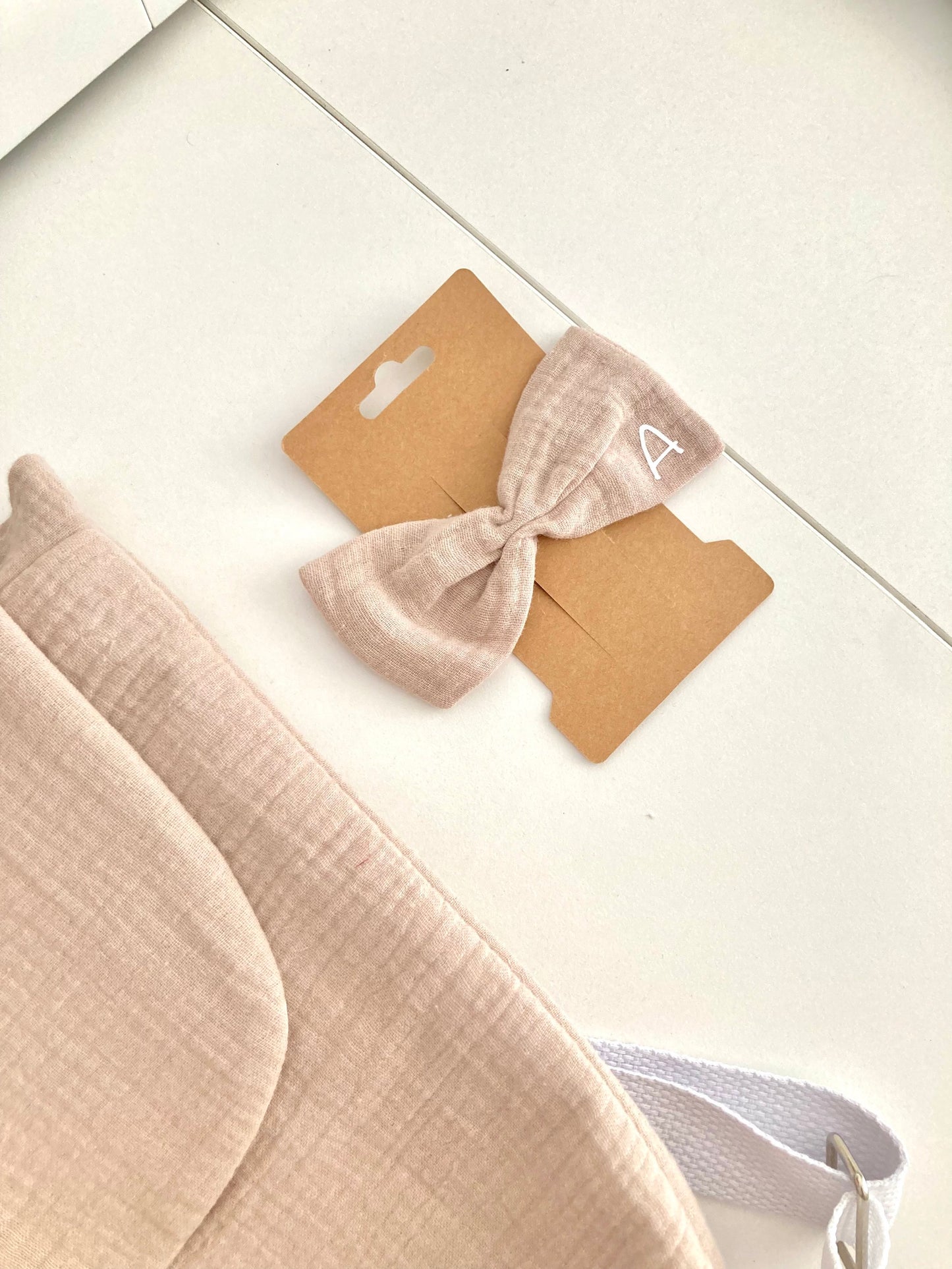 Barrettes noeuds GAZE DE COTON-SQ2559801