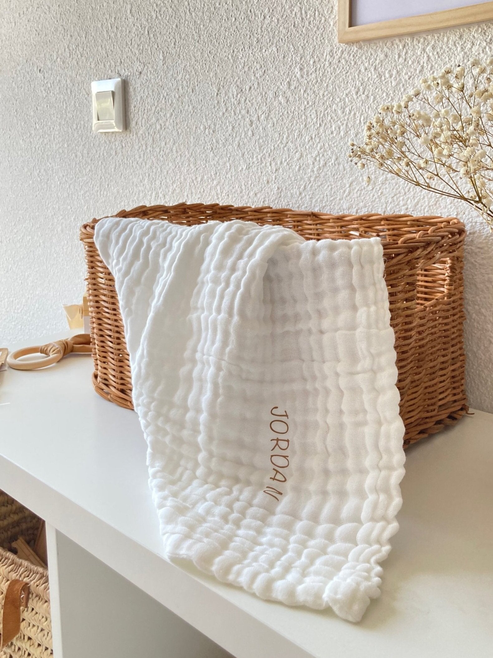 Couvertures double gaze de coton