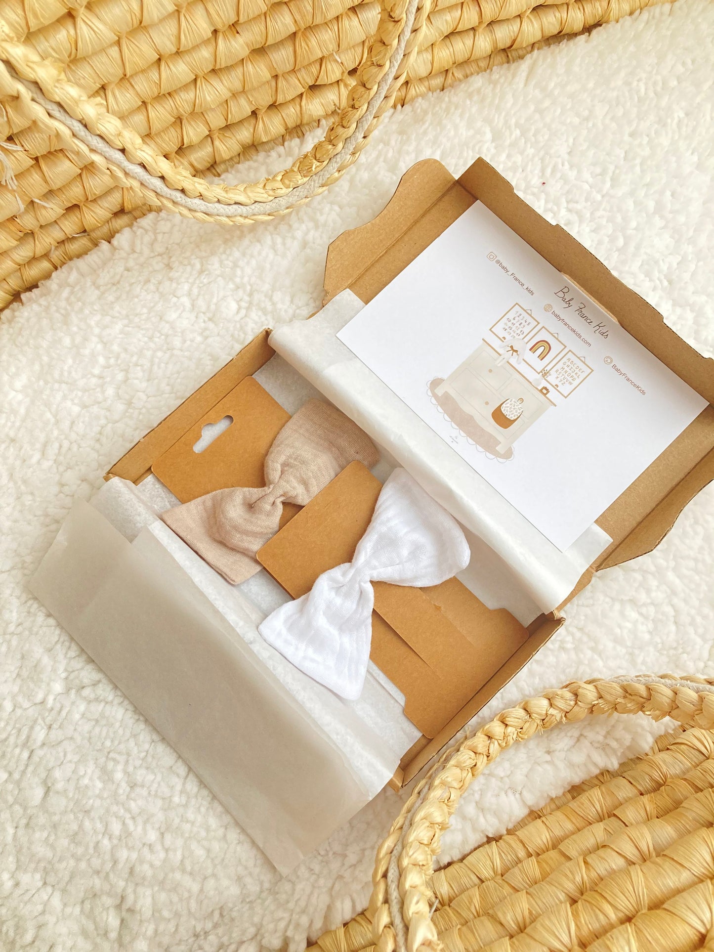 Box barrettes Gaze de Coton-SQ2656754