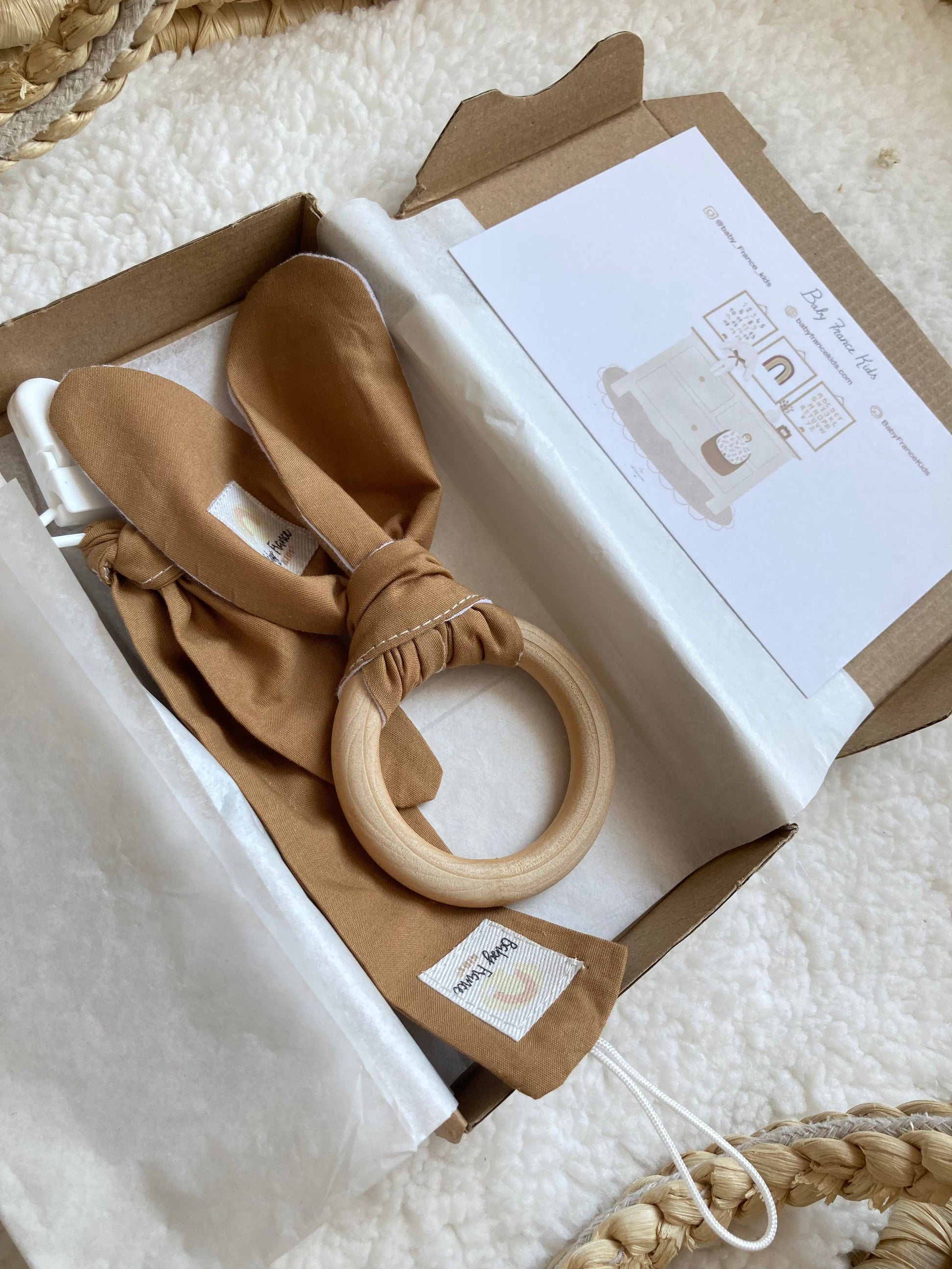 Mini box CAMEL anneau de dentition et attache tétine-SQ5015707