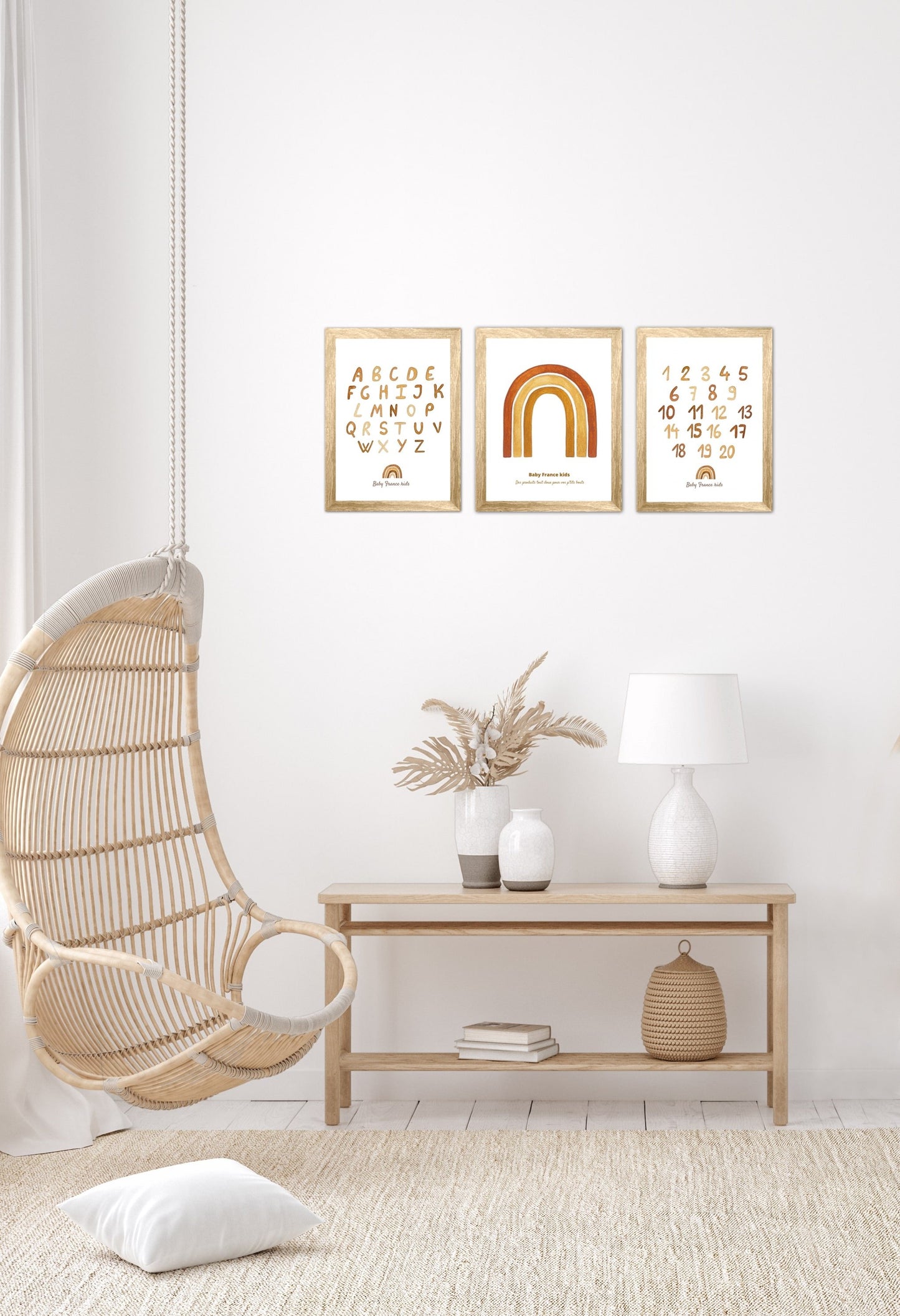 Trio d'affiches A4