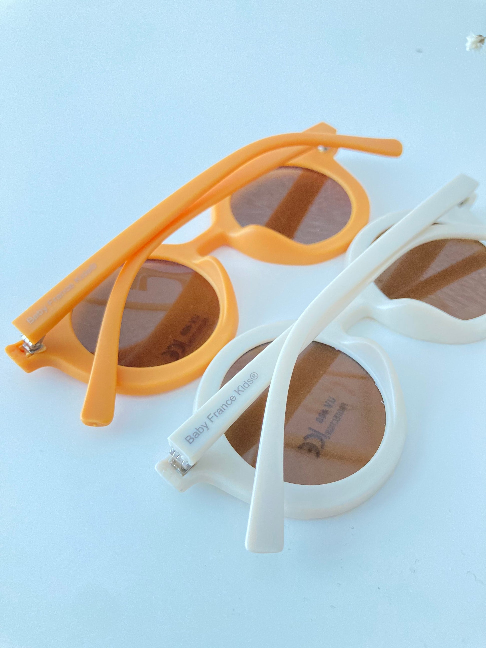 Lunettes de soleil pour bébé et enfant avec étui en cuir-SQ0674615