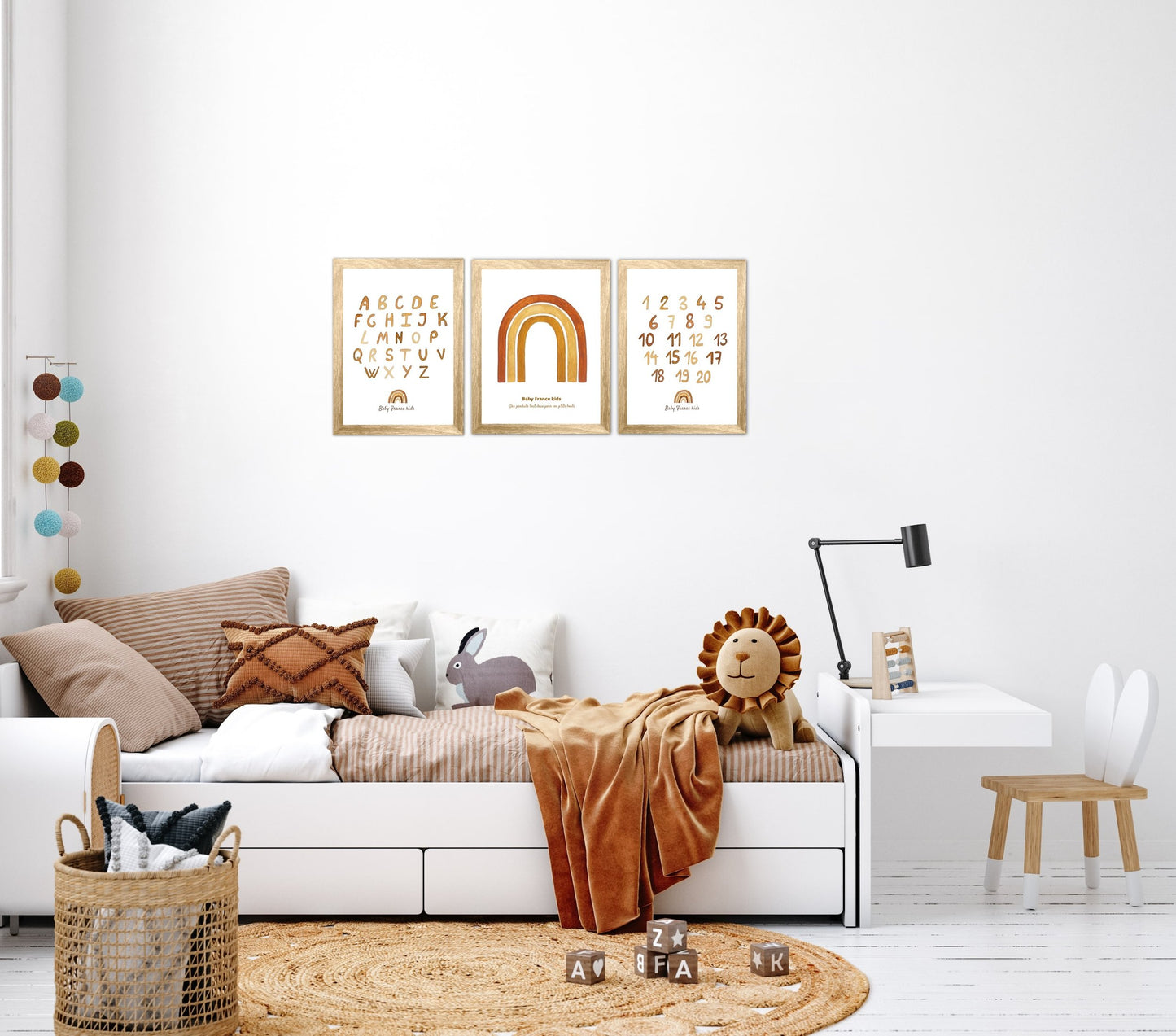 Trio d'affiches A4