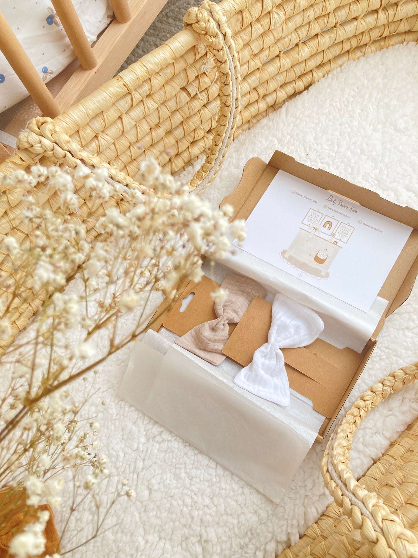 Box barrettes Gaze de Coton-SQ2656754