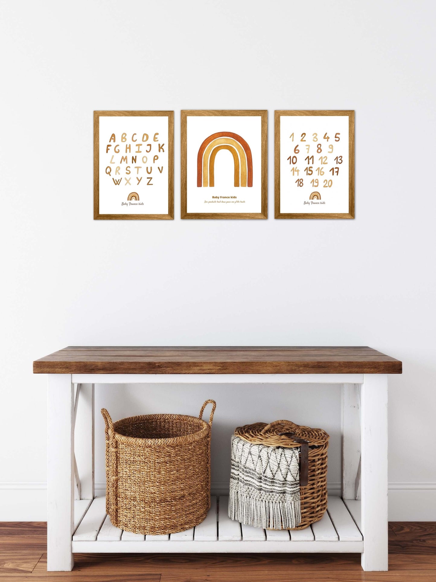 Trio d'affiches A4