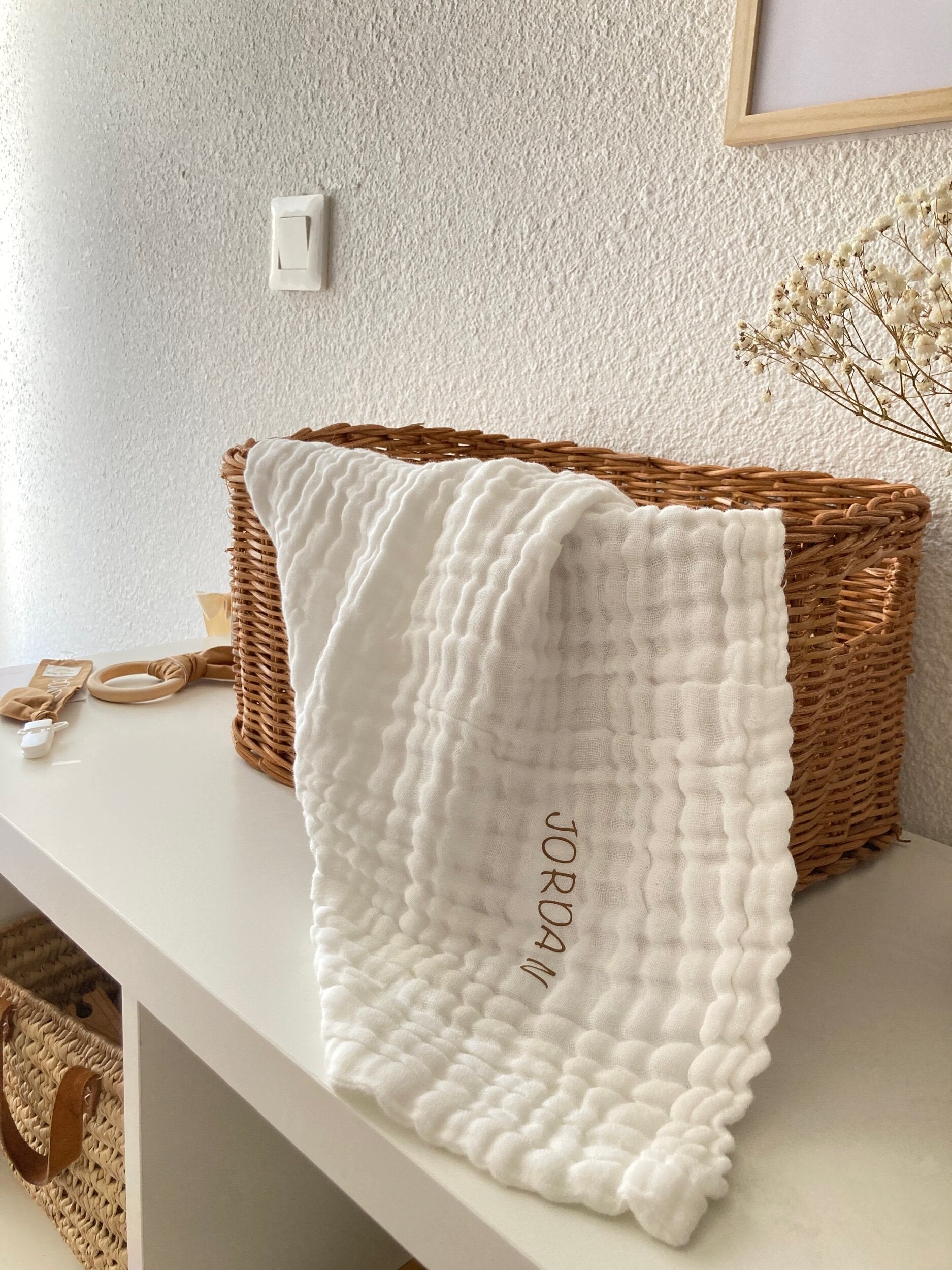 Couvertures double gaze de coton